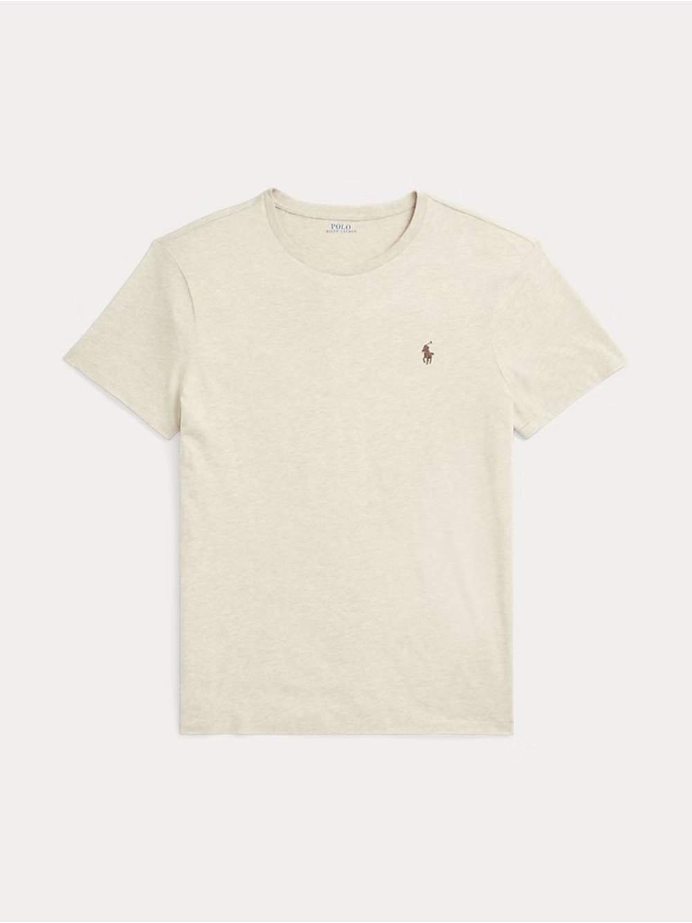 Polo Ralph Lauren Beige Short Sleeve Crewneck Shirt
